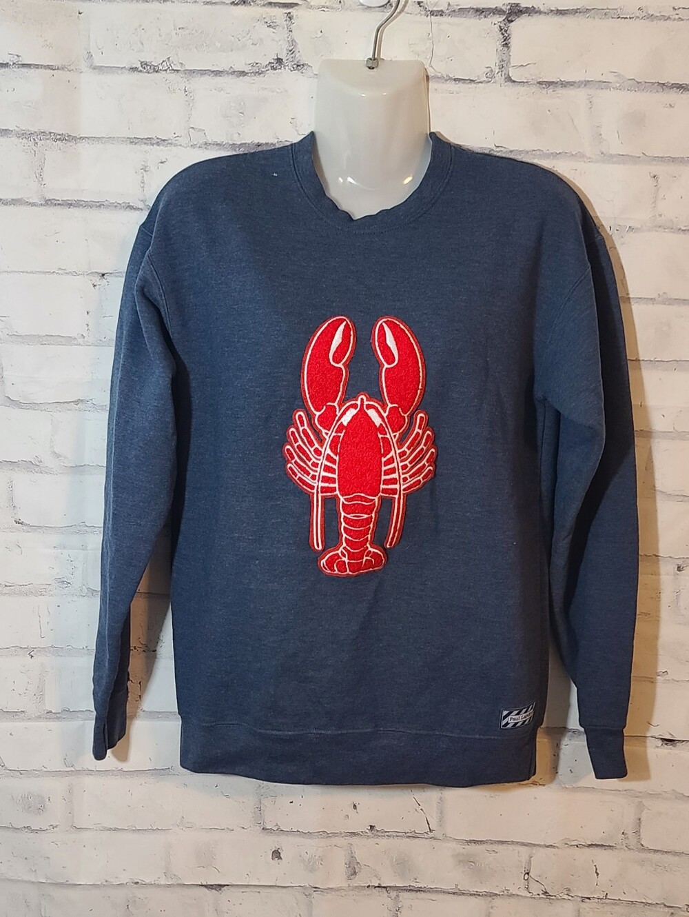 Paul Landry Lobster Sweatshirt Maine New England XS